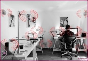 Ascension Elektrosmog- Arbeitszimmer -Rahmen