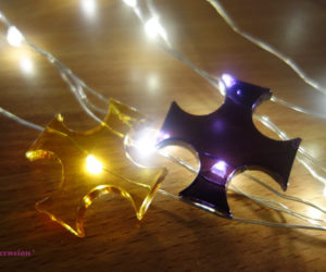 Goldenes -violettes -siegel -raumschutz